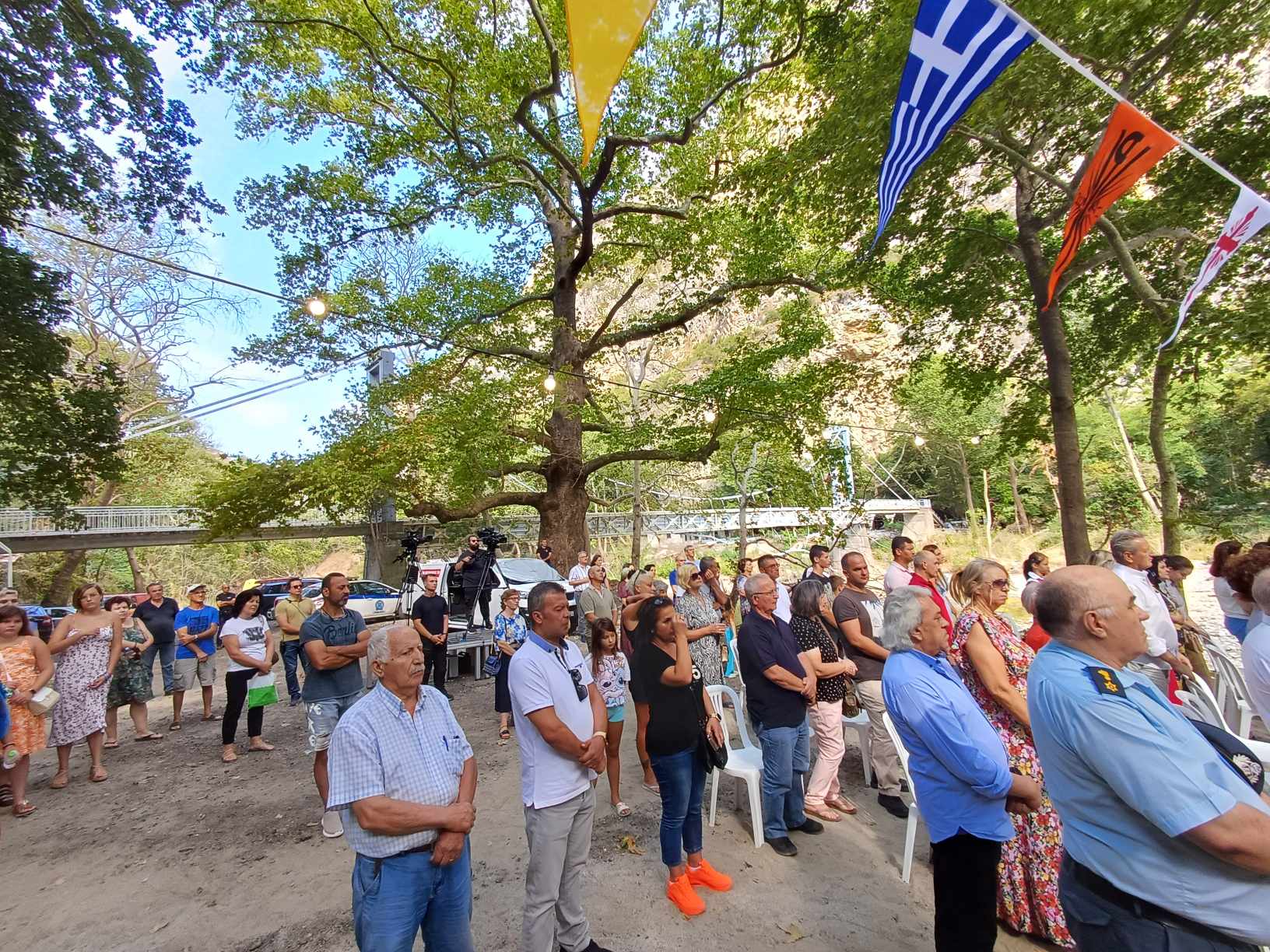 Στις όχθες του Πηνειού ο εορτασμός της Αγίας Παρασκευής στα Τέμπη (ΦΩΤΟ)